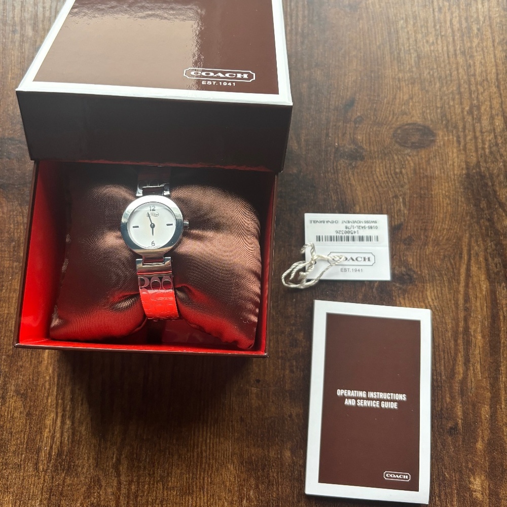 Coach watch